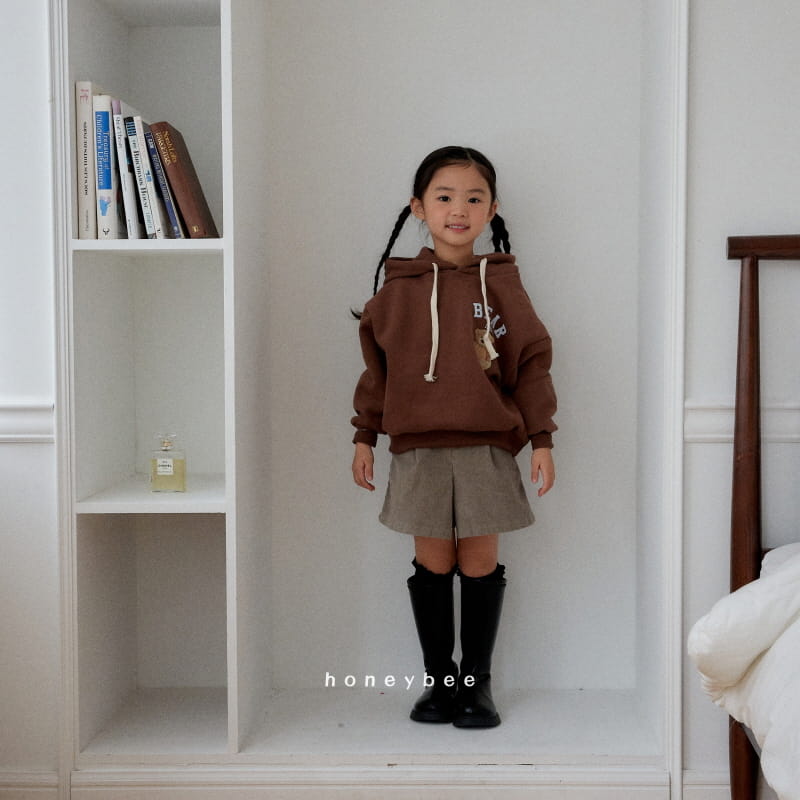 Honeybee - Korean Children Fashion - #minifashionista - Bear Hoody Tee - 4