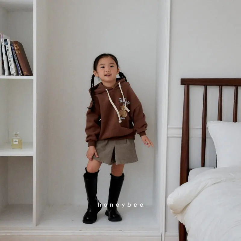 Honeybee - Korean Children Fashion - #stylishchildhood - Bear Hoody Tee - 7