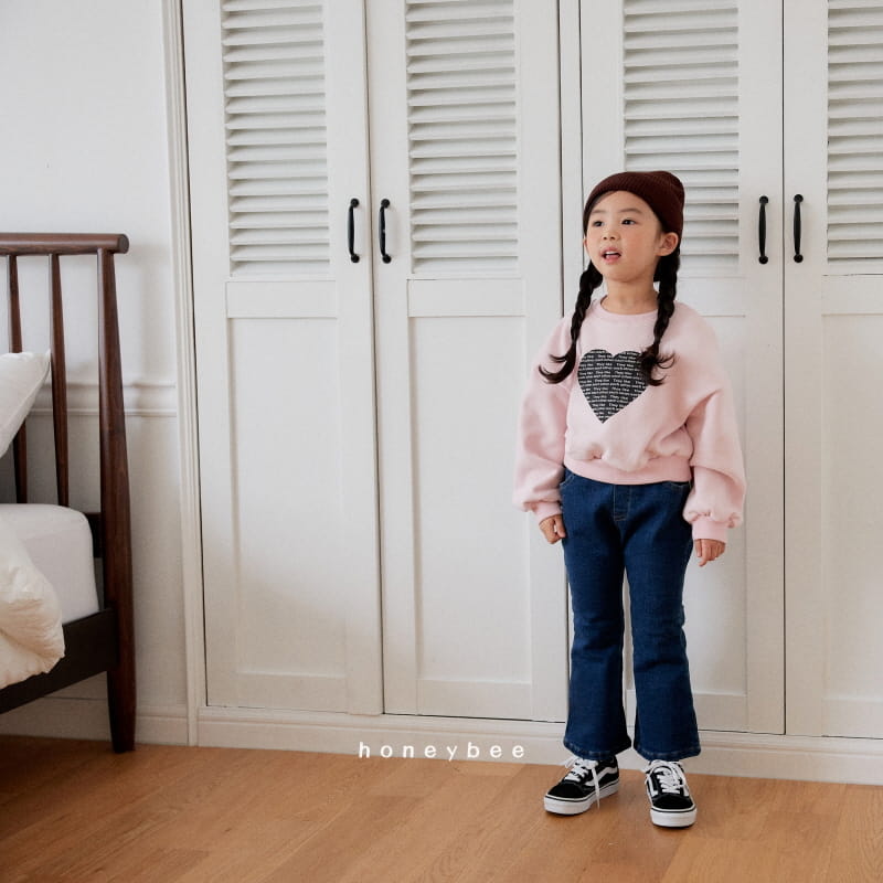 Honeybee - Korean Children Fashion - #toddlerclothing - Heart Crop Tee - 10