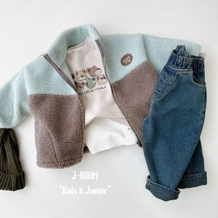 J-Room - Korean Children Fashion - #kidsshorts - Bboggle Color Jacket - 7