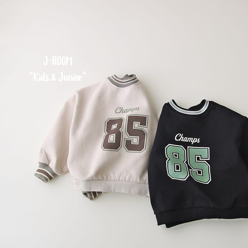 J-Room - Korean Children Fashion - #kidsstore - Two Tone Piping Sweatshirt - 12