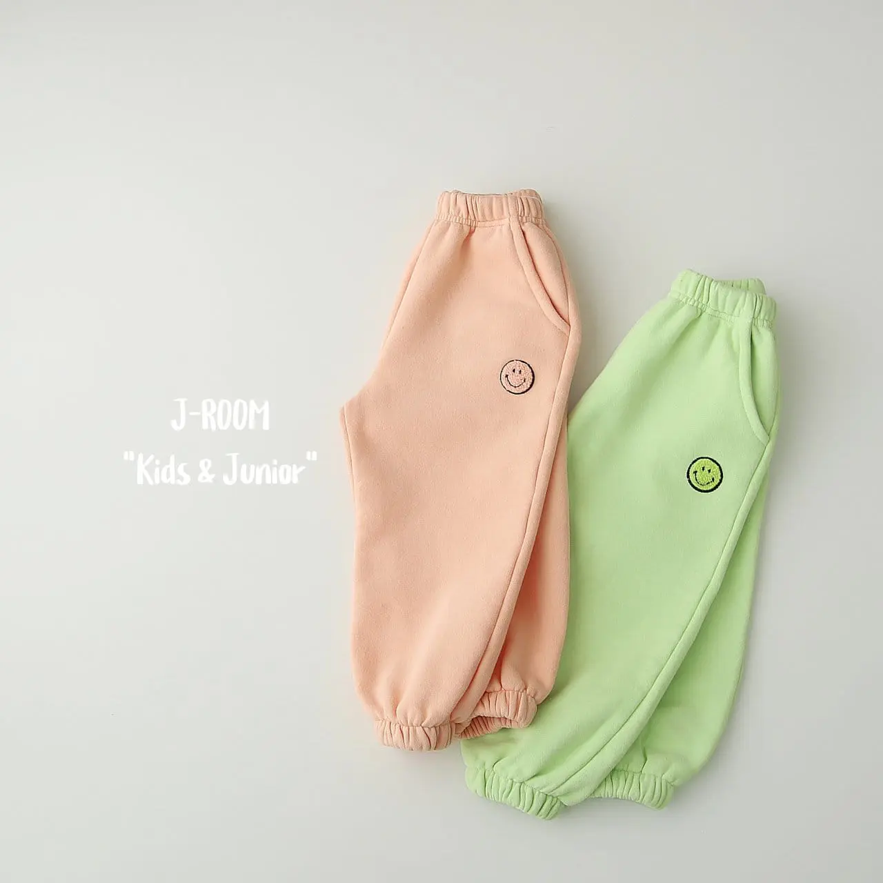 J-Room - Korean Children Fashion - #Kfashion4kids - Bboggle Embroider Jogger Pants - 4