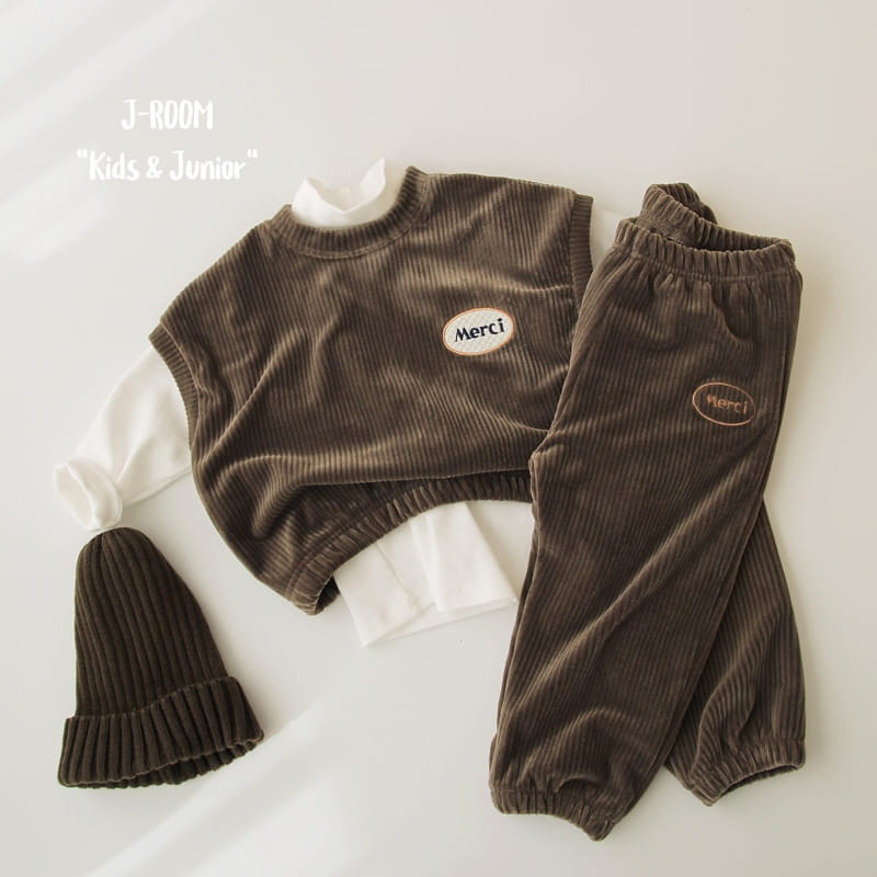 J-Room - Korean Children Fashion - #toddlerclothing - Bbosong Wapen Vest - 7