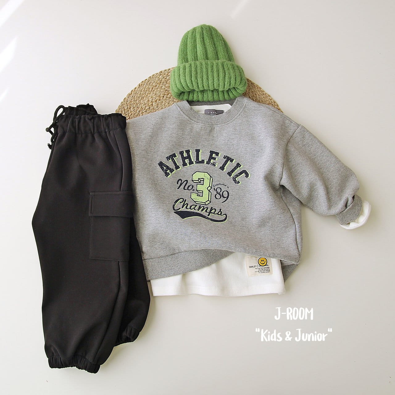 J-Room - Korean Children Fashion - #toddlerclothing - Champion Sweatshirt - 8