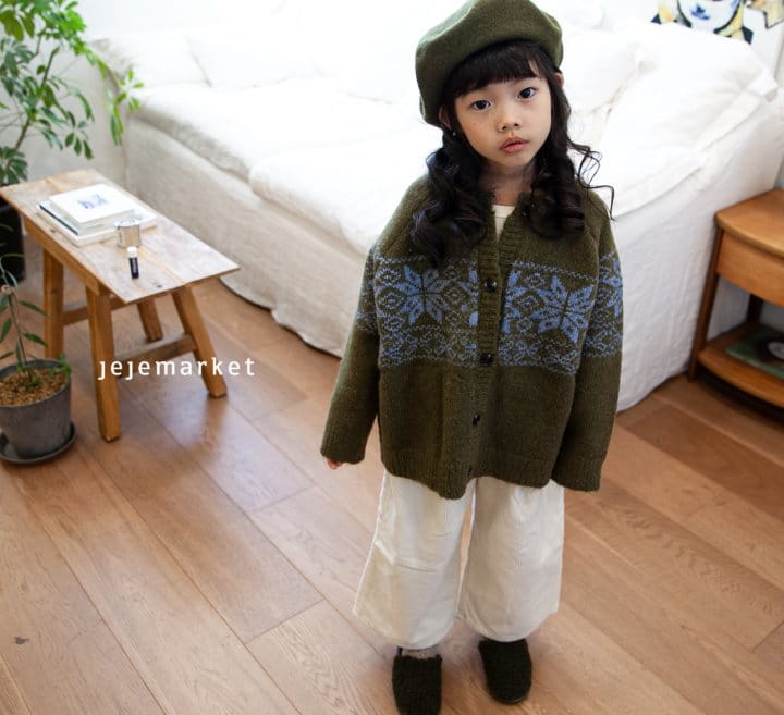 Jeje Market - Korean Children Fashion - #childofig - Snow Cardigan - 3