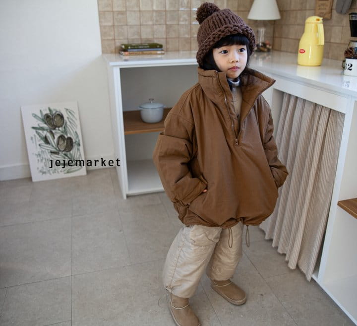 Jeje Market - Korean Children Fashion - #childofig - Log Anorak Padding Jumper
