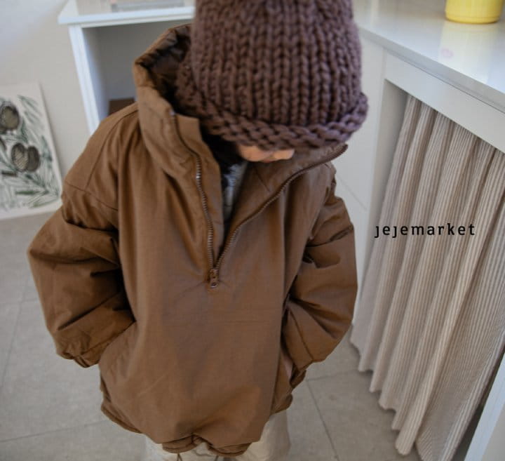 Jeje Market - Korean Children Fashion - #childofig - Log Anorak Padding Jumper - 2
