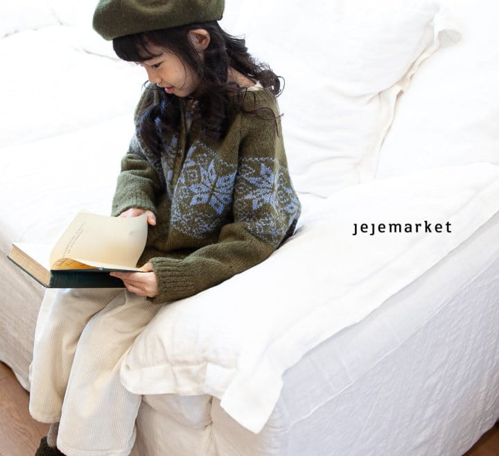 Jeje Market - Korean Children Fashion - #childofig - Snow Cardigan - 4