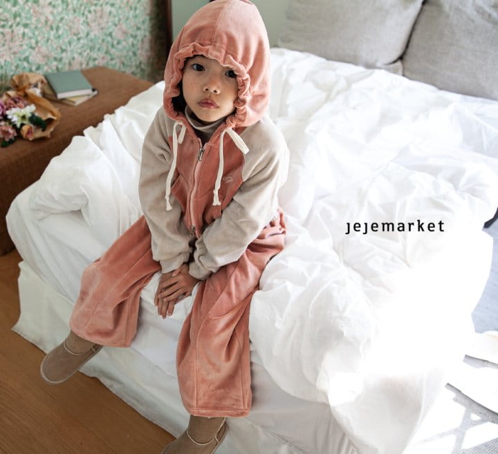 Jeje Market - Korean Children Fashion - #designkidswear - Dori Crop Zip-up - 2
