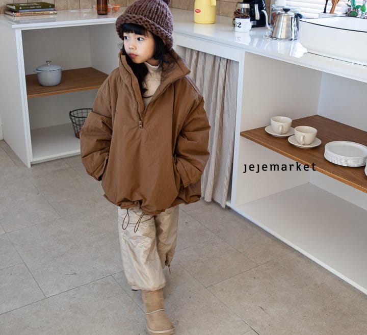 Jeje Market - Korean Children Fashion - #discoveringself - Log Anorak Padding Jumper - 5