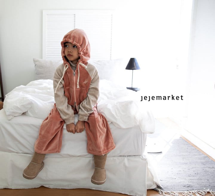 Jeje Market - Korean Children Fashion - #discoveringself - Dori Crop Zip-up - 4