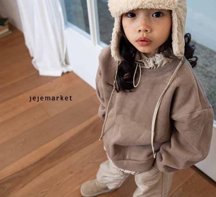 Jeje Market - Korean Children Fashion - #fashionkids - Rain Bonding Sweatshirt - 4