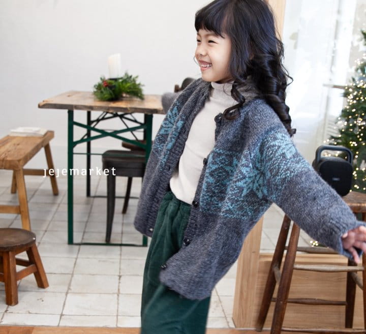 Jeje Market - Korean Children Fashion - #kidzfashiontrend - Snow Cardigan - 10