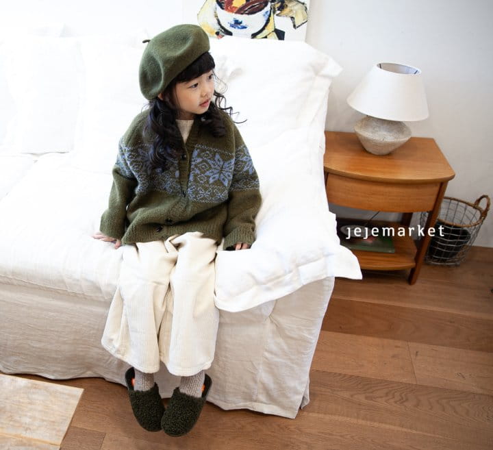 Jeje Market - Korean Children Fashion - #prettylittlegirls - Snow Cardigan