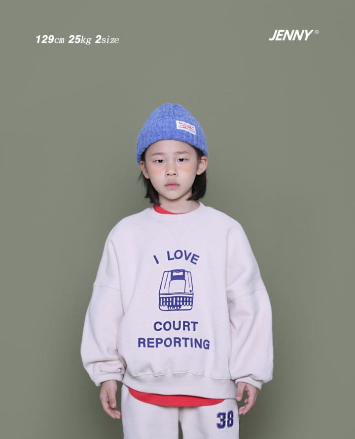 Jenny Basic - Korean Children Fashion - #fashionkids - Typewriter Fleece Sweatshirt