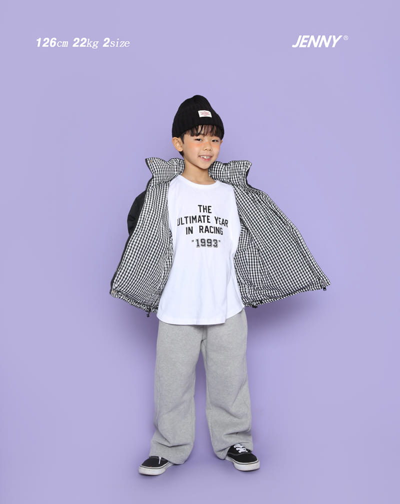 Jenny Basic - Korean Children Fashion - #fashionkids - Check Front Back Padding - 4