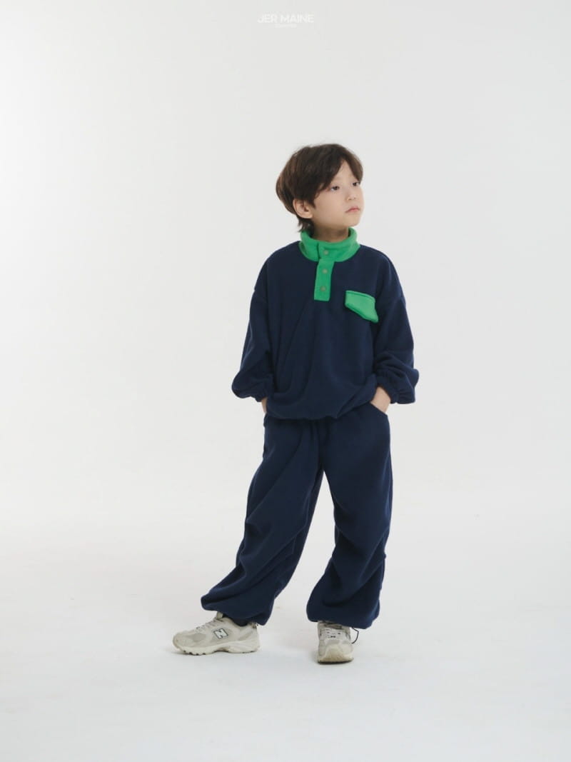 Jermaine - Korean Children Fashion - #kidsstore - Hip Danjjak Top Bottom Set - 6