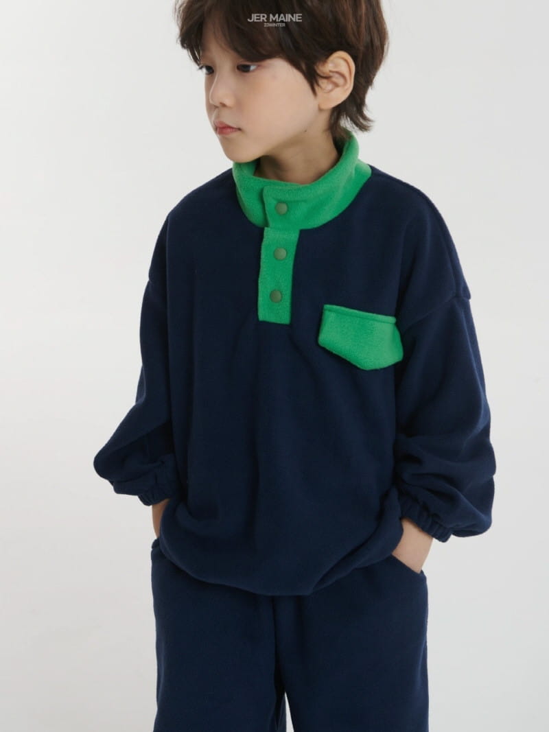 Jermaine - Korean Children Fashion - #magicofchildhood - Hip Danjjak Top Bottom Set - 10