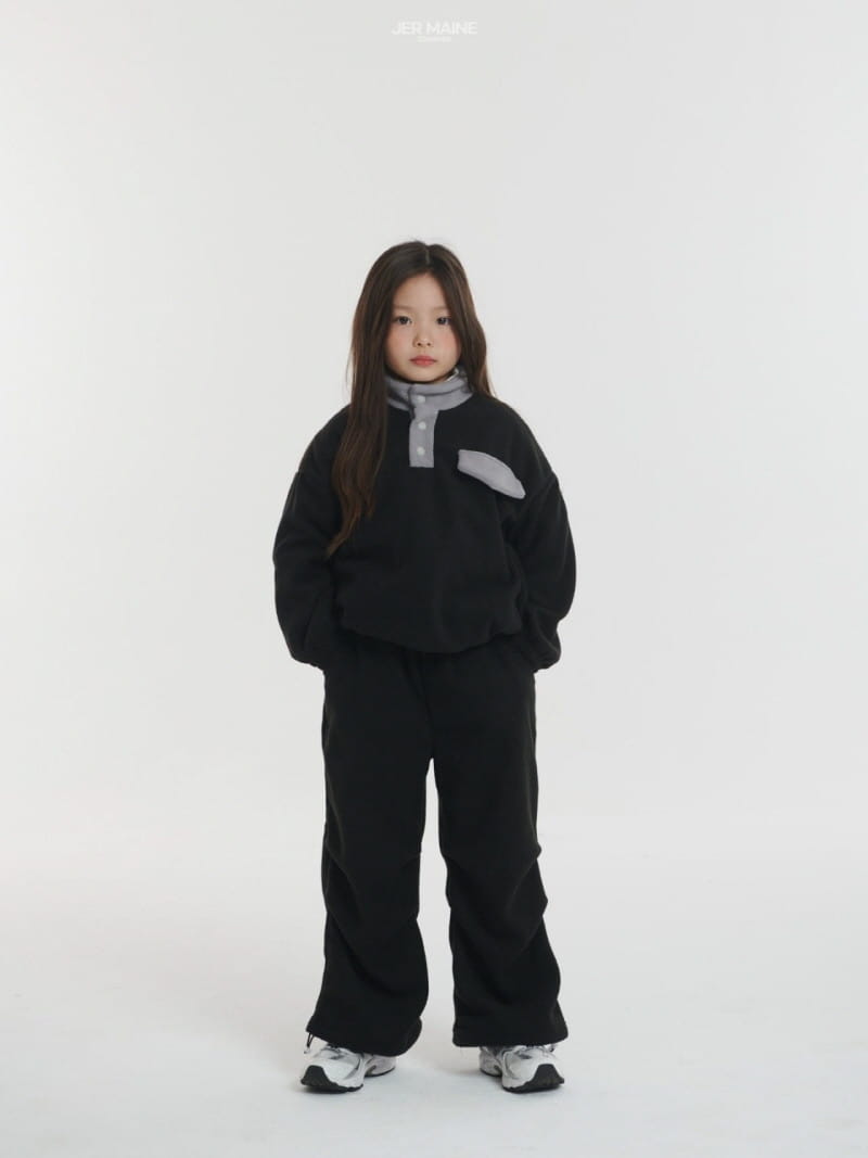 Jermaine - Korean Children Fashion - #minifashionista - Hip Danjjak Top Bottom Set - 11