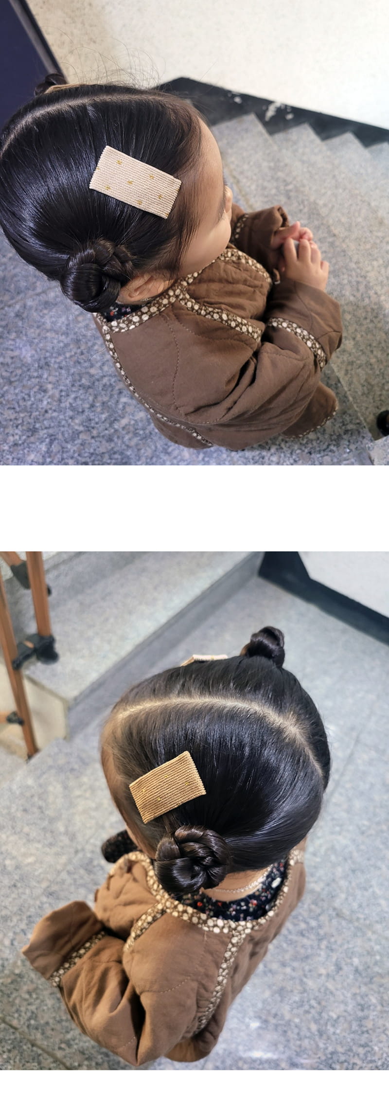 Jireh Bow - Korean Baby Fashion - #babygirlfashion - Heaven Ticking Hair Pin