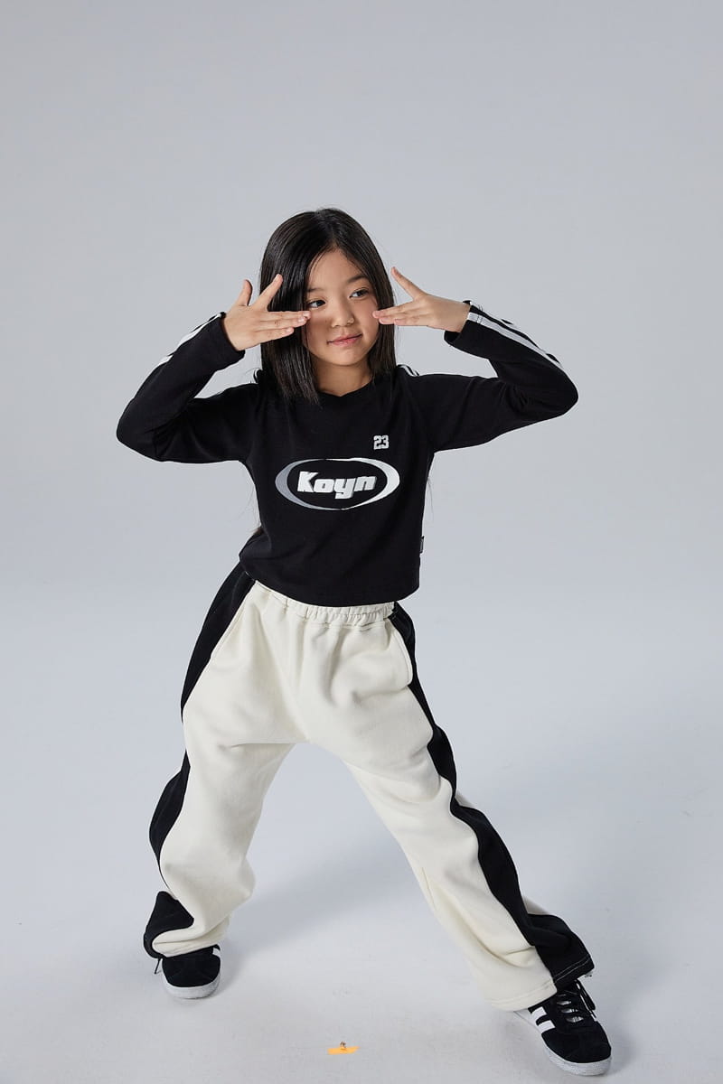 Kokoyarn - Korean Children Fashion - #designkidswear - Taping Crop Tee - 3