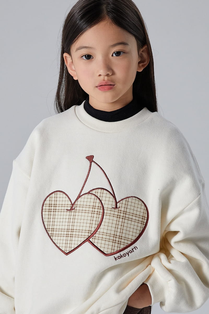 Kokoyarn - Korean Children Fashion - #kidsshorts - Cheria Sweatshirt - 4