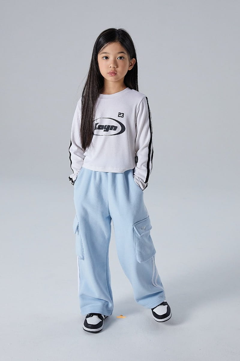 Kokoyarn - Korean Children Fashion - #kidzfashiontrend - Taping Crop Tee - 8