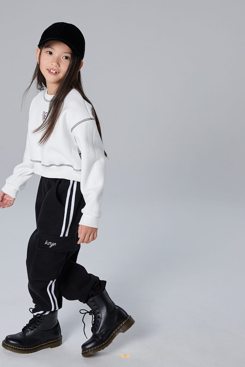 Kokoyarn - Korean Children Fashion - #prettylittlegirls - Taping Pants - 6