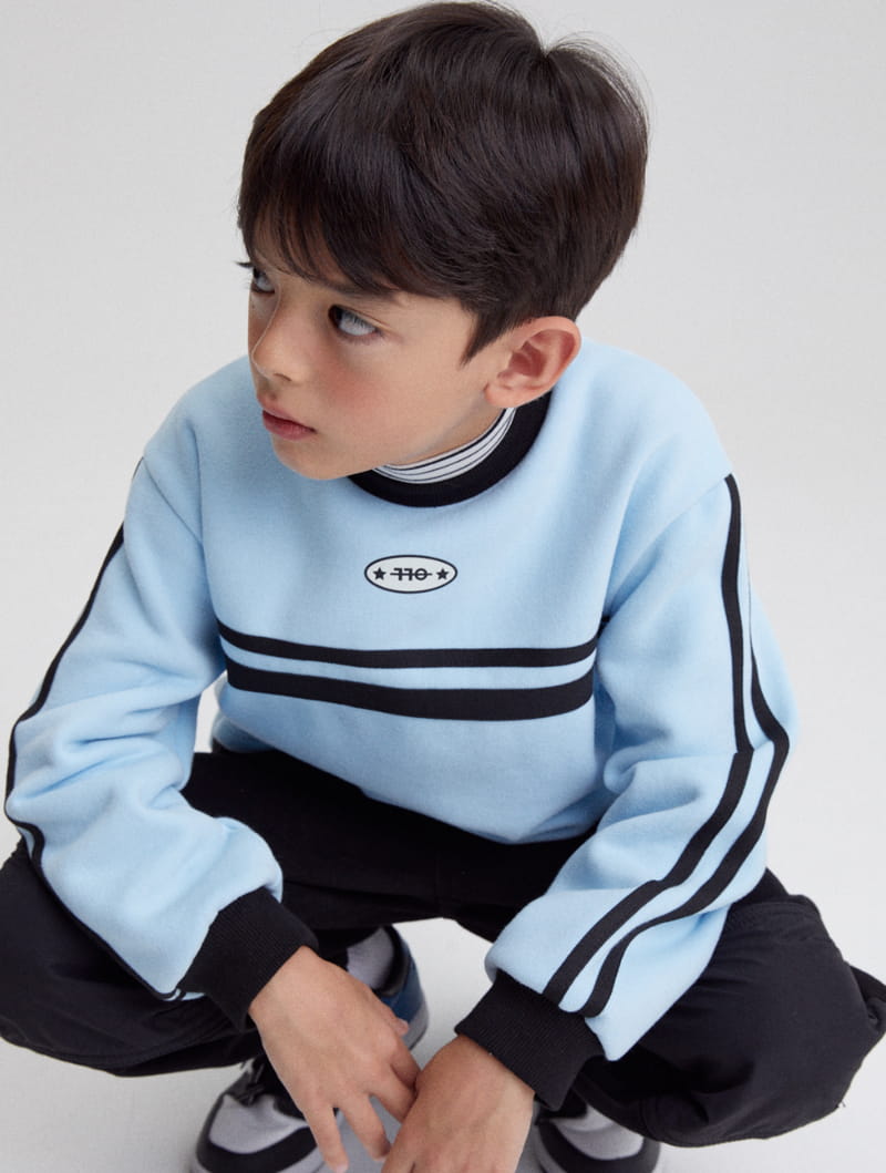 Kokoyarn - Korean Junior Fashion - #minifashionista - Line Tape Sweatshirt - 12