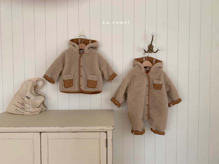 La Camel - Korean Children Fashion - #kidsstore - Lucky Reversible Musthag Jacket - 5
