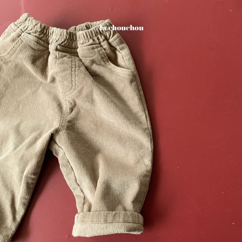 La Chouchou - Korean Children Fashion - #childofig - Delly Fleece Pants - 5