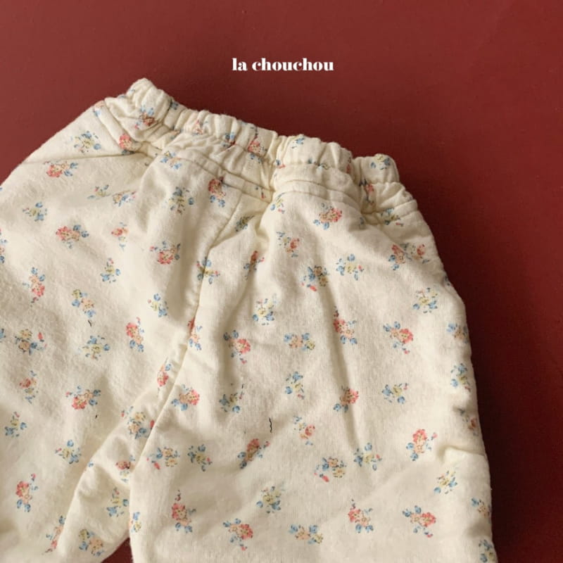 La Chouchou - Korean Children Fashion - #childrensboutique - Flower Pants - 4