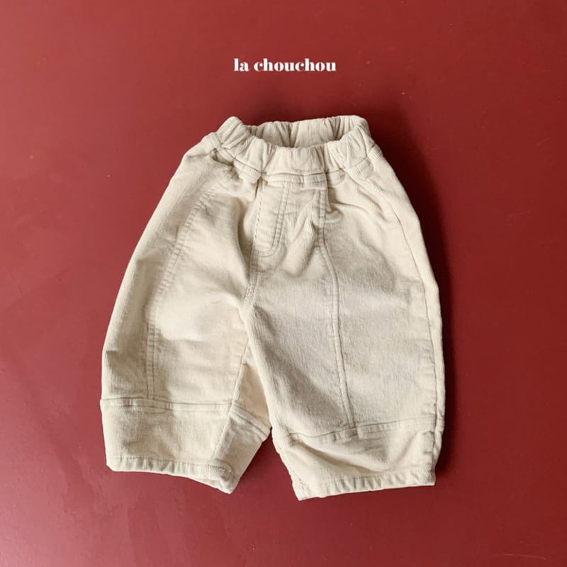 La Chouchou - Korean Children Fashion - #minifashionista - Plan Rib Pants - 3