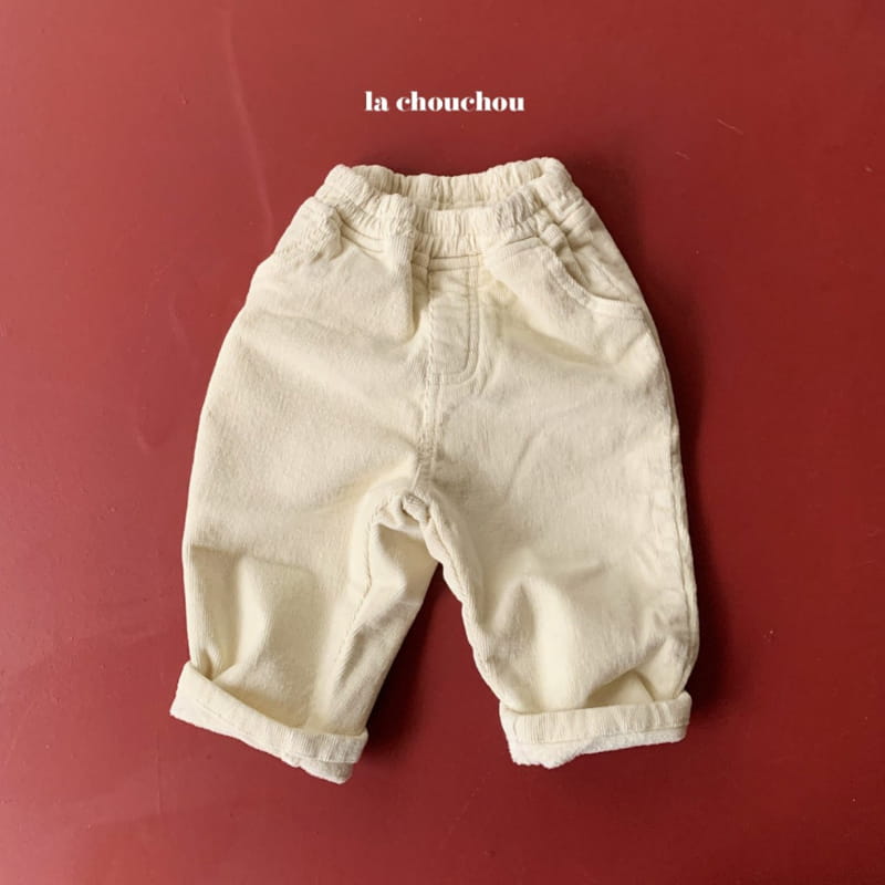 La Chouchou - Korean Children Fashion - #minifashionista - Delly Fleece Pants - 2