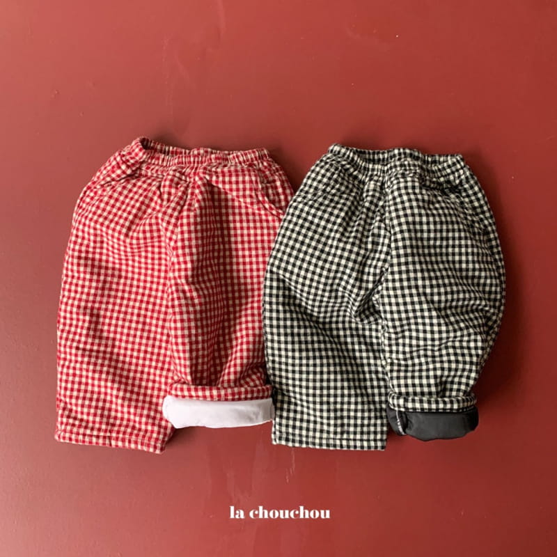 La Chouchou - Korean Children Fashion - #minifashionista - Check Pants