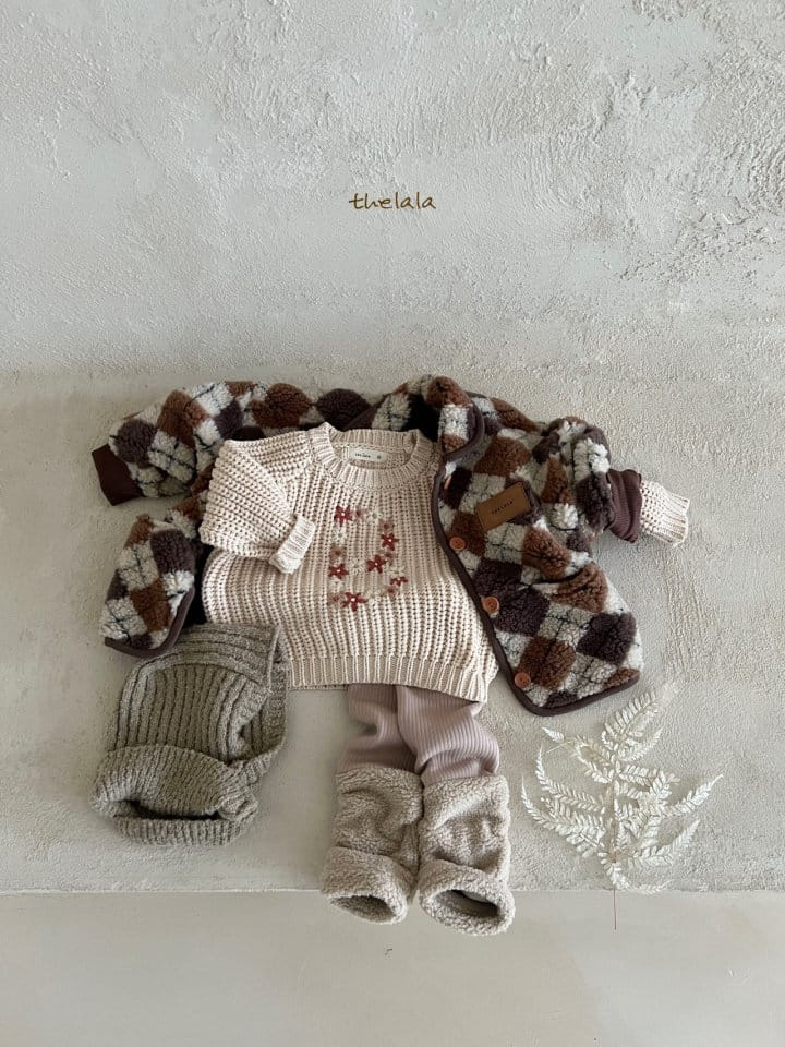 Lala - Korean Baby Fashion - #babyoutfit - BB Knit Tee - 5