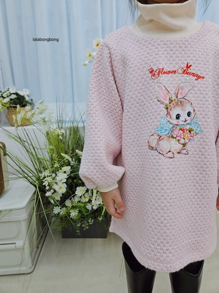 Lalabongbong - Korean Children Fashion - #childofig - Rabbit Knit One-Piece - 7