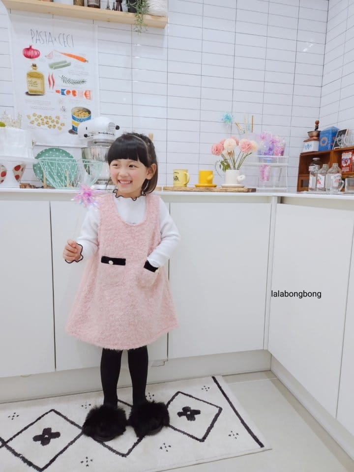 Lalabongbong - Korean Children Fashion - #designkidswear - Bookle Pocket One-Piece - 4