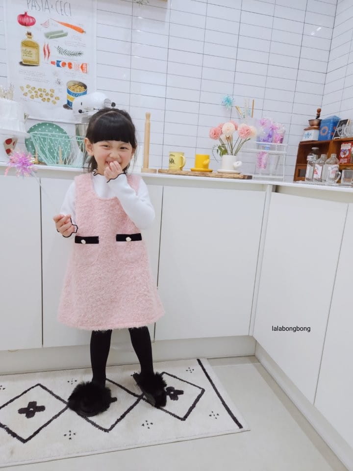 Lalabongbong - Korean Children Fashion - #kidsshorts - Bookle Pocket One-Piece - 6