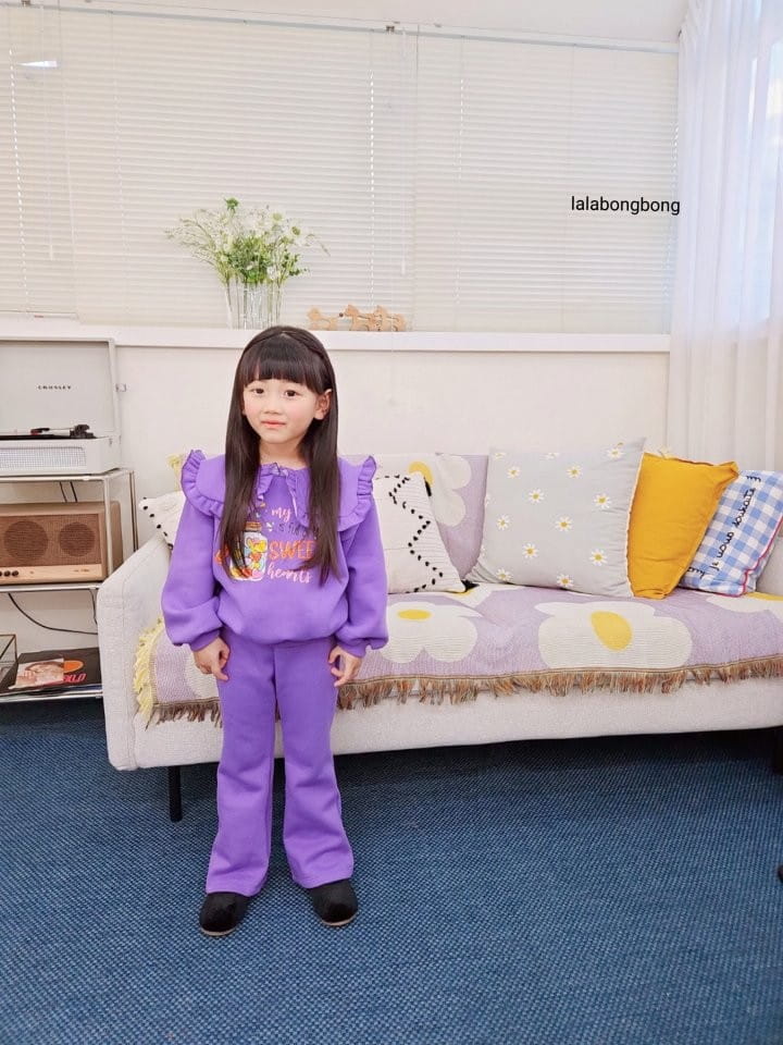 Lalabongbong - Korean Children Fashion - #kidzfashiontrend - Sweet Top Bottom Set - 11