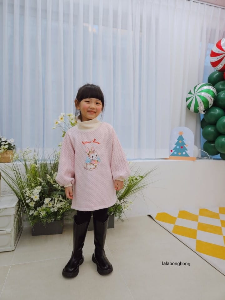 Lalabongbong - Korean Children Fashion - #magicofchildhood - Rabbit Knit One-Piece
