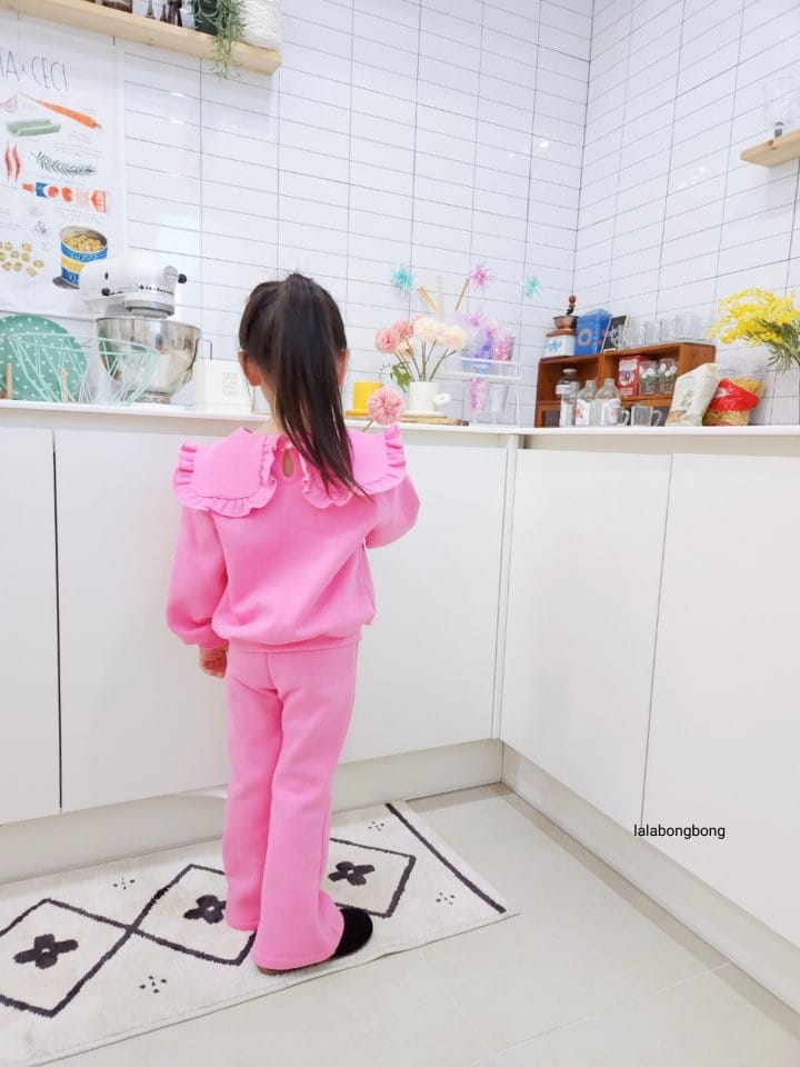Lalabongbong - Korean Children Fashion - #stylishchildhood - Sweet Top Bottom Set - 3
