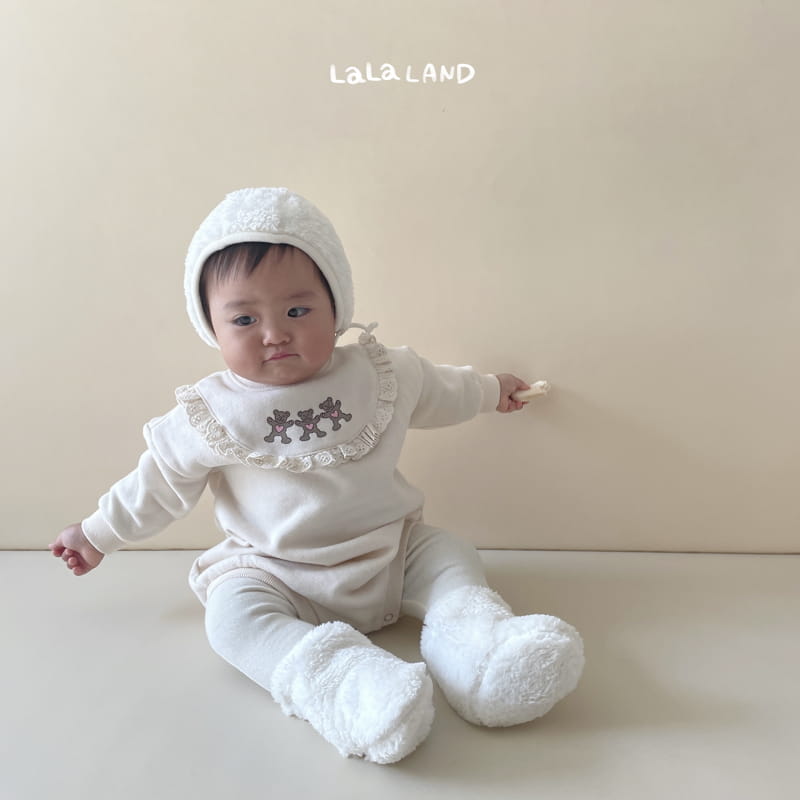 Lalaland - Korean Baby Fashion - #babyboutique - Bebe Bear Vely Bodysuit - 10