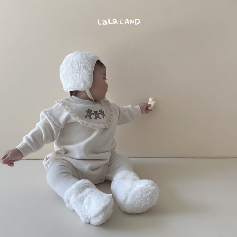 Lalaland - Korean Baby Fashion - #babyboutique - Bebe Bear Vely Bodysuit - 11