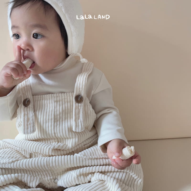 Lalaland - Korean Baby Fashion - #babyboutique - Bebe Toy Dungarees Bodysuit - 12