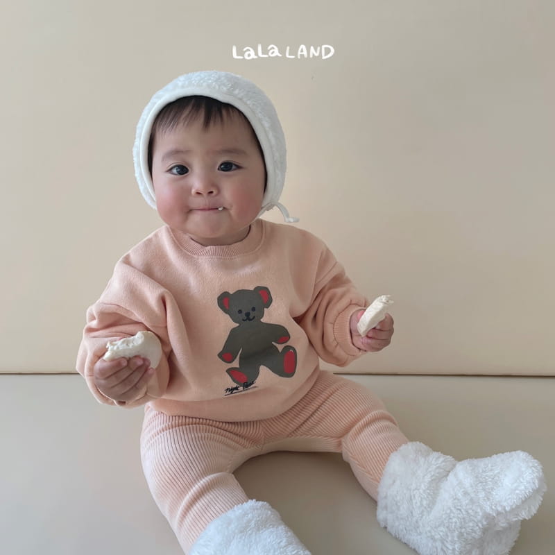 Lalaland - Korean Baby Fashion - #babyboutiqueclothing - Bebe Bear Doll Sweatshirt - 2