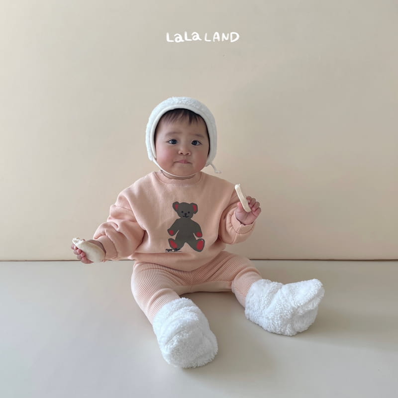 Lalaland - Korean Baby Fashion - #babyclothing - Bebe Bear Doll Sweatshirt - 3