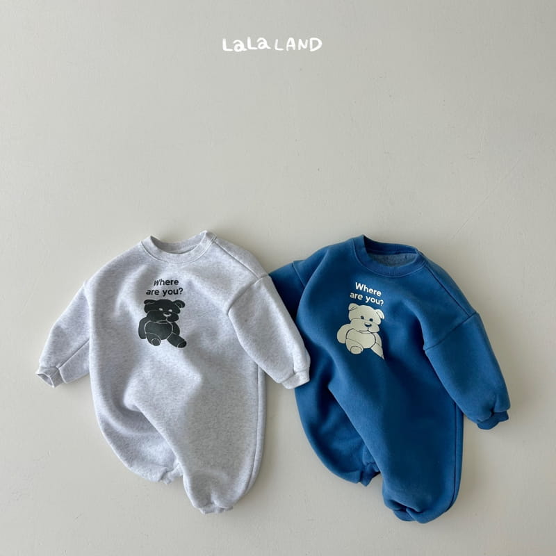 Lalaland - Korean Baby Fashion - #babyclothing - Bebe Wear Bear Bodysuit
