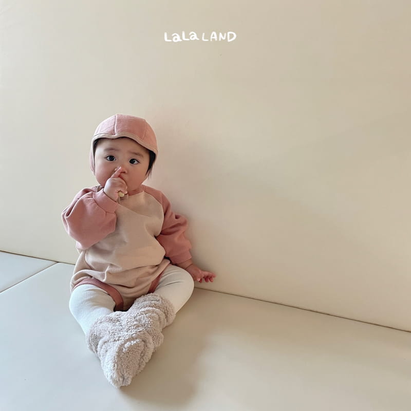 Lalaland - Korean Baby Fashion - #babyclothing - Bebe Block Raglan Bodysuit - 12