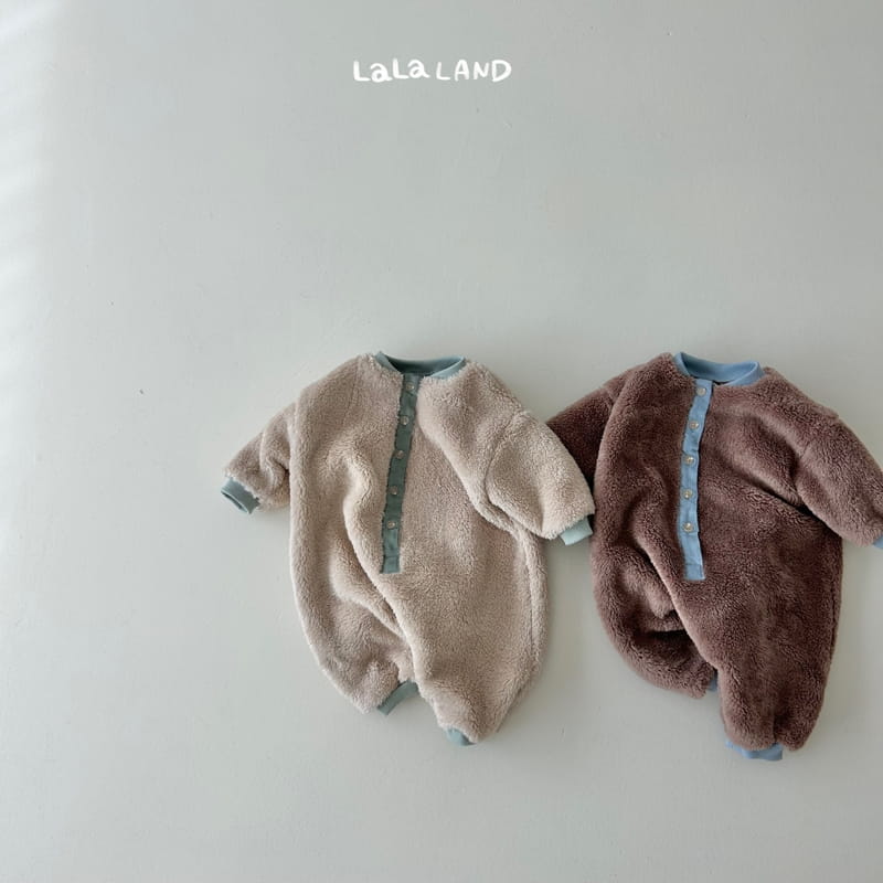 Lalaland - Korean Baby Fashion - #babyclothing - Bebe Fluffy Bodysuit